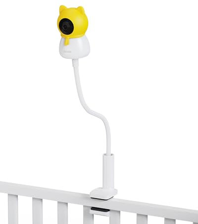 ZOSI Baby Kamera Halterung mit Verstellbar Clip, Universal Babyphone Halter, Kompatibel mit C516 Kamera, Flexibler 50cm Schwanenhalsarm