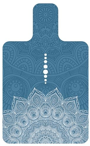 FANSU Pilates Reformer Mat Antiscivolo per Máquina de Pilates, Tappetino da Pilates Pieghevole Tappetino da Ginnastica Morbido per Yoga, Pilates, Allenamento (996x610x1.5mm,Retro 9)