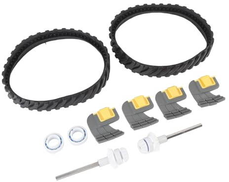 Dpofirs Poolrengöringsdrivningssats, Effektiv Poolrengörare Rebuild Kit Heavy Duty Gummi Rail Rotatable PVC R0796200 Easy Install för Pool