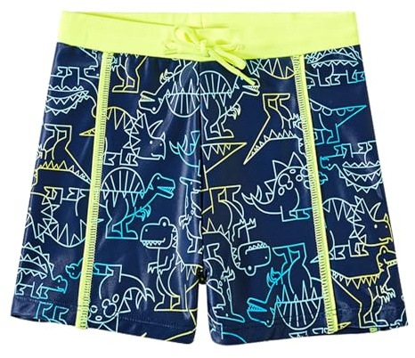 Keyck Bañador para Niños, Secado Rápido Shorts de Baño Infantil 7-14 Años | Transpirable, Cómodo, Pantalones Cortos con Forrado e Cintura Cordón Ajustable, Natacion Traje Playa Surf Rafting Bañadores