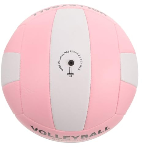 SHINEOFI Ballon Stabilité Volley-Ball PU D'entraînement en Gonflable de Rose Résilience Plusieurs Styles et Sports en Salle et Beach-Volley