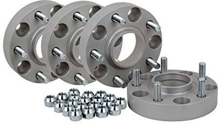 Spurverbreiterung Aluminium 4 Stück (25 mm pro Scheibe / 50 mm pro Achse) incl. Teilegutachten