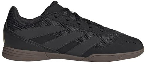 adidas Unisex Predator Club J Football Boots Indoor SALA Fußballschuhe, core Black/Carbon/Gold met, 38 EU