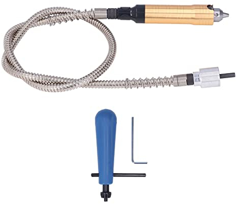 Flexible Bohrwellenverlängerung, 0,3–6,5 Mm Flexwellen-Verlängerungsfutter, 4-teiliger Flexwellenaufsatz Für Elektrobohrer-Rotationsschleifwerkzeug