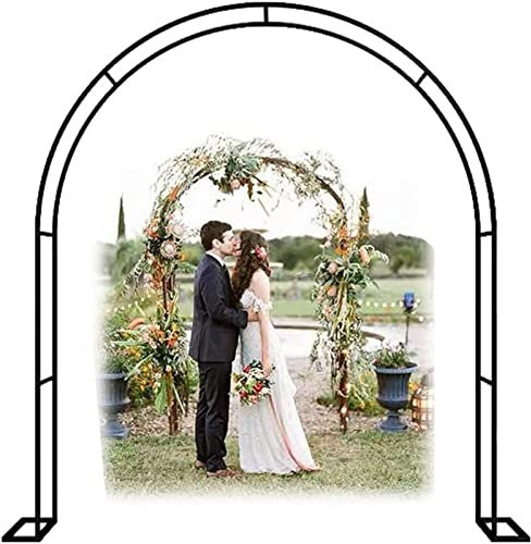 Arco Jardin Exterior Decorativo de Entrada, Arcos de Jardin Hierro para Varias Plantas Trepadoras, Rosas, Arco de Boda, Arco De Metal para Exteriores, Varios Tamaños,350x220x40CM