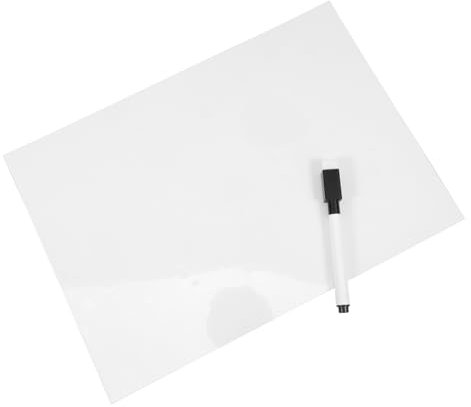 DIYEAH Juego Tapiz De Pizarra Blanca Autoadhesivo Práctico Para Notas y Aprendizaje