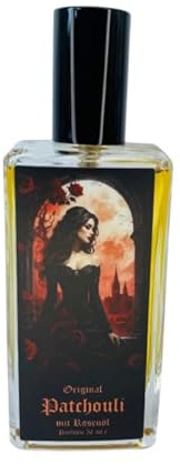 Patchouli Avec parfum d'huile de rose, velours et terre, parfum de rose à l'ombre | Eau de parfum 50 ml