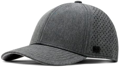 melin A-Game Hydro, Heather Charcoal, Men’s Performance Snapback Hat