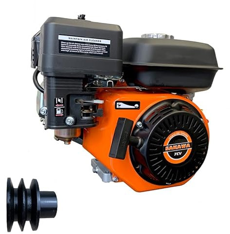 Motor Gasolina 4 Tiempos 208CC 7 CV 20 mm + Polea 20mm