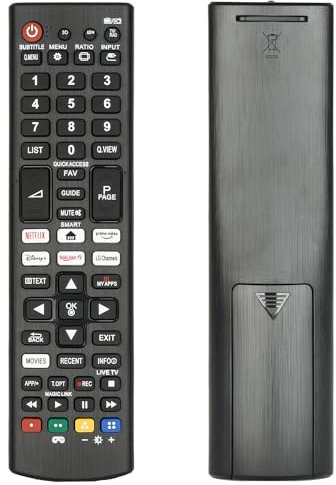 Universale Telecomando Compatibile Con LG Smart TV Ultra HD LED LCD HDTV 3D 4K Sostituzione Controllore Con NETFLIX PrimeVideo MOVIES Pulsanti