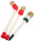 Alipis 3pièces Set Brosse Nettoyage Voiture Pneus Applicateur Coudé Et Tête Ronde pour Nettoyage des Roues Et Entretien des Pneus De Voitures Et Vélos
