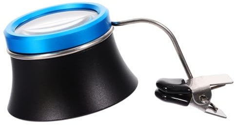 Didiseaon Lente Ingrandente con Clip per Riparazioni Orologi e Gioielli Strumento Versatile per Elettronica e Fai Te