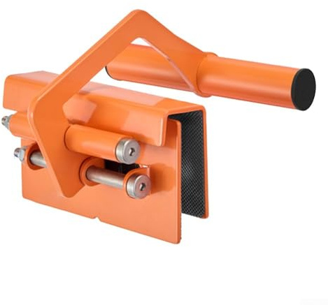 Pince de levage de panneau, pince adaptative en acier inoxydable pour bois, pierre, carrelage, grand panneau, outil de manutention robuste, capacité de 50 kg, mâchoire auto-réglable