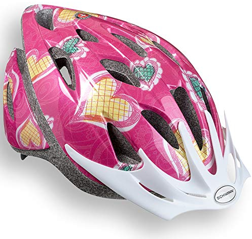 Schwinn Thrasher Fahrradhelm für Jungen und Mädchen, Kinder im Alter von 5–8 Jahren, Drehscheiben-Sitzanpassung, leicht, Größe 50–54 cm, Kinder, Pink
