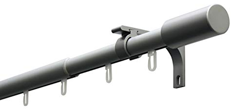 Gardinia Gardinenstangen Set, aluminium, 190-360 cm
