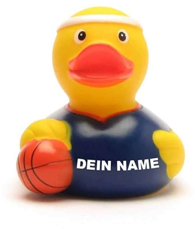 Pato de baño personalizable (pato de baloncesto)