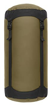Sea to Summit Lightweight Compression Sack Space Saving Outdoor Travel Storage Bag, Burnt Olive, 13 litres