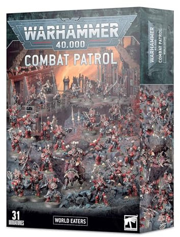 Warhammer 40k Games Workshop - Warhammer 40,000 - COMBAT PATROL: World Eaters, Grey
