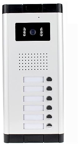 Interphone sans fil 700TVL étanche interphone système vidéo porte téléphone caméra extérieure IR Vision lumineuse avec plusieurs boutons d'appel for appartement/maisons pour entreprise/bureau/hôtel(52