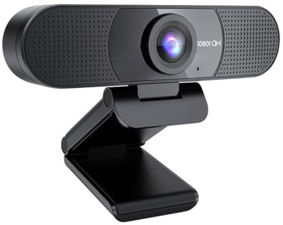 USB-webbkamera Med Mikrofon, 1080P-video Och Vidvinkelkamera, Webbkamera För Konferensrum För Stationär Dator Eller Bärbar Dator, Sekretessskydd