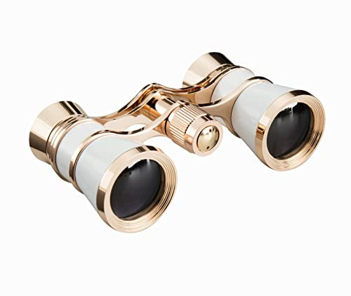 Kenro Opera Glasses 3x25 KNBL202 (White) Binoculars