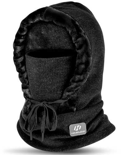 GXCROR Sturmhaube Balaclava Sturmhaube Motorrad Skimaske Sturmhaube Fahrrad Balaclava Herren Damen Warm Fleece Sturmhaube Winter Ski Maske Männer Frauen für Ski Motorrad Fahrrad
