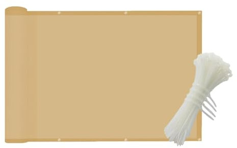 Gmokluytw Brise-vue pour terrasse, panneau de clôture de balcon | 400 x 90 cm en maille pour porche, terrasse, clôture pare-brise, pour extérieur