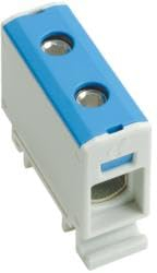 Hager Borne de raccordement K50AN - Bleu - 1 pièce