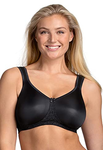 Miss Mary Smooth Lacy Reggiseno t-Shirt Senza Ferretto con Coppa formata 5C Black