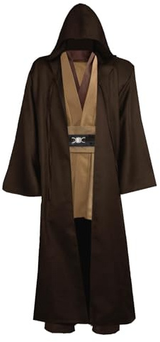 GOLDSTITCH Mens Tunic Hooded Robe Full Set Halloween Cosplay Costume