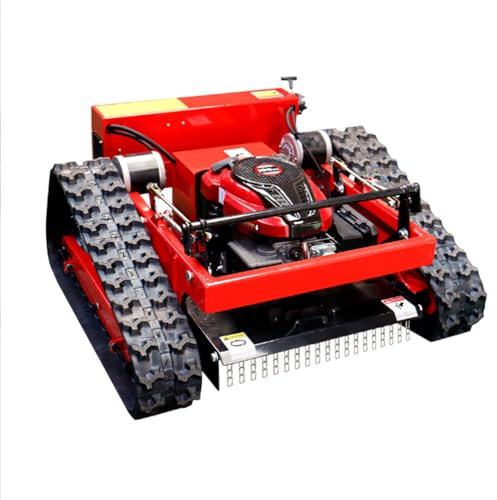 XoTiq Robot Lawn Mower Robotic Lawn Mower for 0.75 Acres Cut, Height 10-150mm, Remote Controlled Lawn Mower 45° Slope Capability, for Garden Lawns Green Belts Orchards