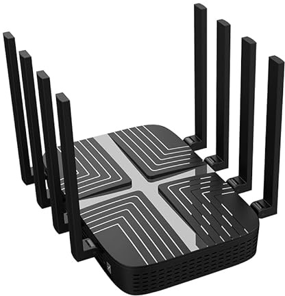 4G LTE Router with Dual SIM Card Slot Unlocked, MU-MIMO Dual Band WiFi 6 Cellular Router with 5 Gigabit WAN/LAN Ports and USB 3.0, 8 x 5dBi Antennas AX1800/3000 (Z8102AX-S-LN940A9