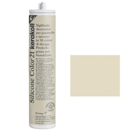 KERAKOLL SILICONE COLOR - 21 Cartuccia da 310 ml di sigillante decorativo per piastrelle e mosaici