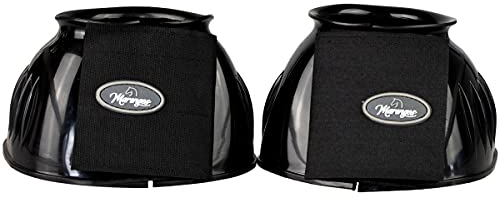 Marengos Hufglocken (2er Set) Gummi schwarz M