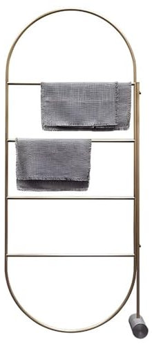 Porte Serviette Salle de Bain Porte-serviettes sur pied de salle de bain nordique, porte-serviettes multi-tiges sans poinçon, porte-serviettes de salle de bain d'hôtel, porte-serviettes de baignoire P