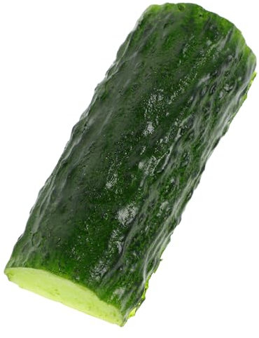 Cabilock Verdure Simulate Di Cetrioli Verdi Decorazioni Realistiche Di Frutta Cucina Esposizione Ristorante Decorazioni Casa Verdure Finte in Pvc Sicure