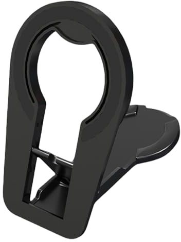 Générique Magnetisk ring, telefonstativ, dubbel sida slimmad grepphållare, kompakt smartphone-monteringstillbehör, mobilgrepp för fordon lastbilar gym reseanvändning, 3,74 x 2,36 x 0,2 tum