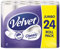 24 Velvet Quilted Toilet Rolls