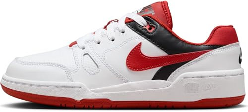 Nike Jungen Full Force Gs Sneaker, White Mystic Red Black, 39 EU
