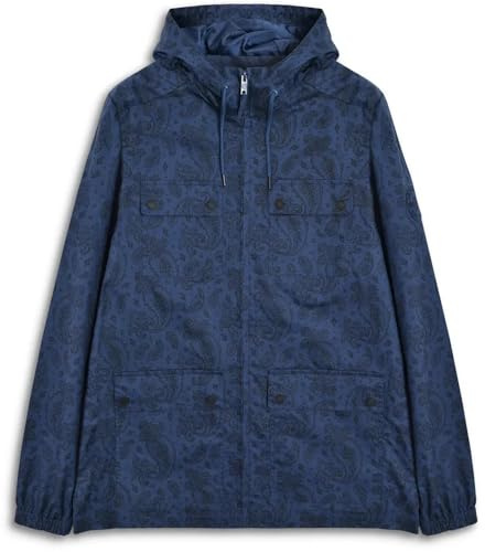 Lambretta - Chaqueta de Campo Cachemira para Hombre (L) (Marino)