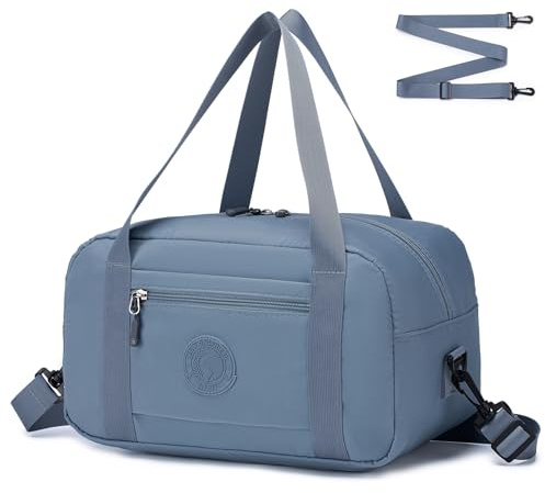 SPAHER Small Cabin Bag 35x20x20 for Ryanair Travel Duffle Bag with Wet Pocket Carry-on Hand Luggage Lightweight Airport Holdall Tote Overnight Weekend Suitcase Bag Waterproof Handbag Women Men