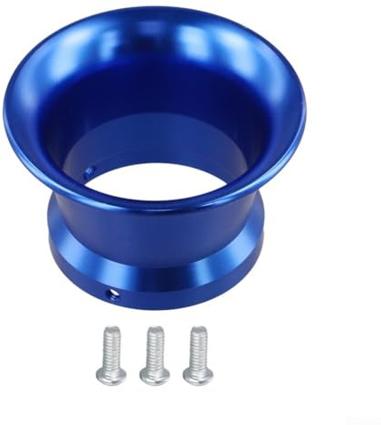Filtro dell'aria per carburatore moto, sistema di aspirazione in lega di alluminio, 55 mm, per OKO 24-30, per carburatori Keihin Fit da 24/26/28/30 mm (blu)