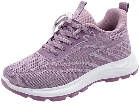 Scarpe Ortopediche Donna Scarpe per Palestra Donna, Sneakers Fitness Running Donna, comode, Antiscivolo, Traspiranti, Memory Foam, pianta Larga, per Allenamento, da Tennis