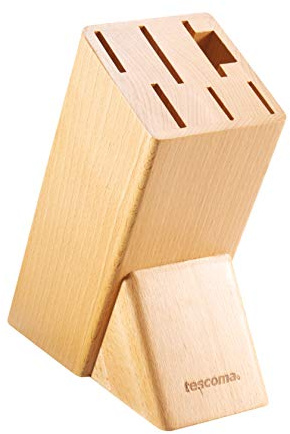 Tescoma Noblesse Ceppo per 6 Coltelli e Trinciapollo/Affilatore, Legno