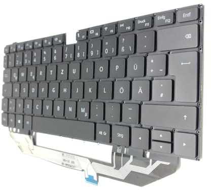 T-ProTek DEUTSCHE - Schwarz Tastatur Keyboard kompatibel für Huawei MateBook X Pro MACH-W29