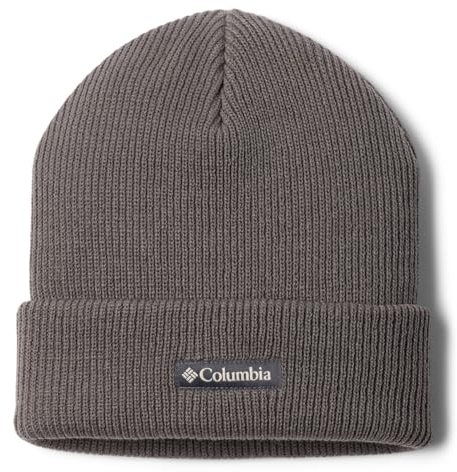 Columbia Unisex Whirlibird Cuffed Beanie, City Grey/Logo, One Size