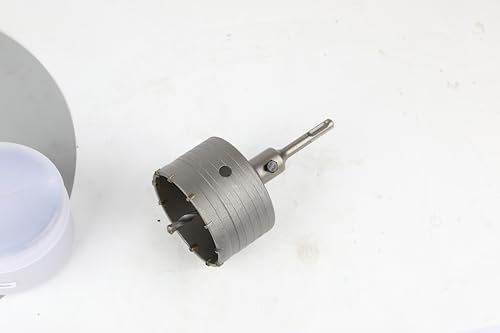 SUQIN 350mm Adaptador SDS Plus,para Sierra Corona Perforadora Hormigón con Rosca M22+8x100 Broca De Centrado Corona Perforadora Hueca