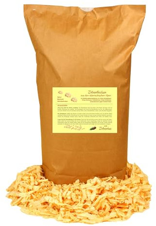 Fangomed Zirbenflocken - Zirbenspäne, Zirbenkissen Füllung, Zirbenholz zum Nachfüllen, aus Österreichs Tauern; (1.500 g)