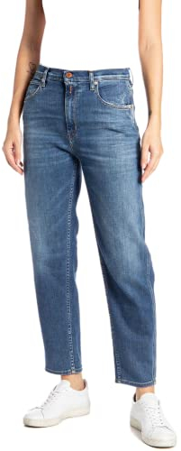 Replay Damen Keida Jeans, 009 Medium Blue, 27W EU