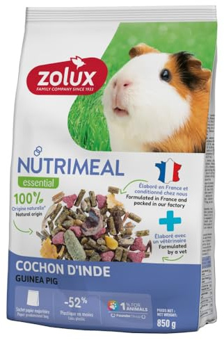 Zolux - Nutrimeal marsvin blandat foder 850 g påse